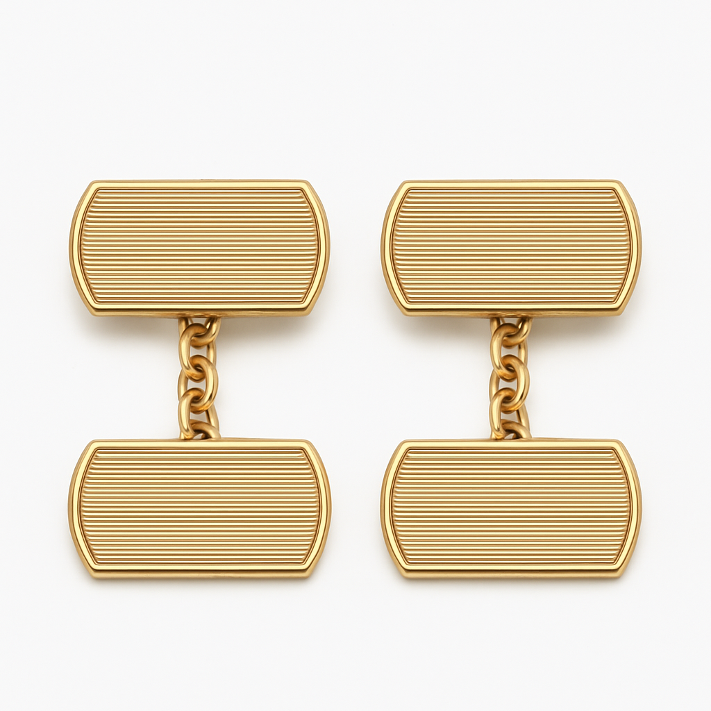 9ct Yellow Gold Cufflinks