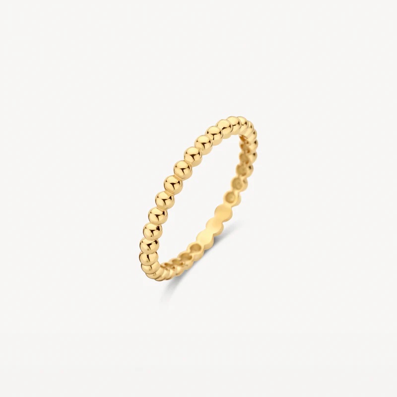 14k BLUSH Ring with Dot Motif