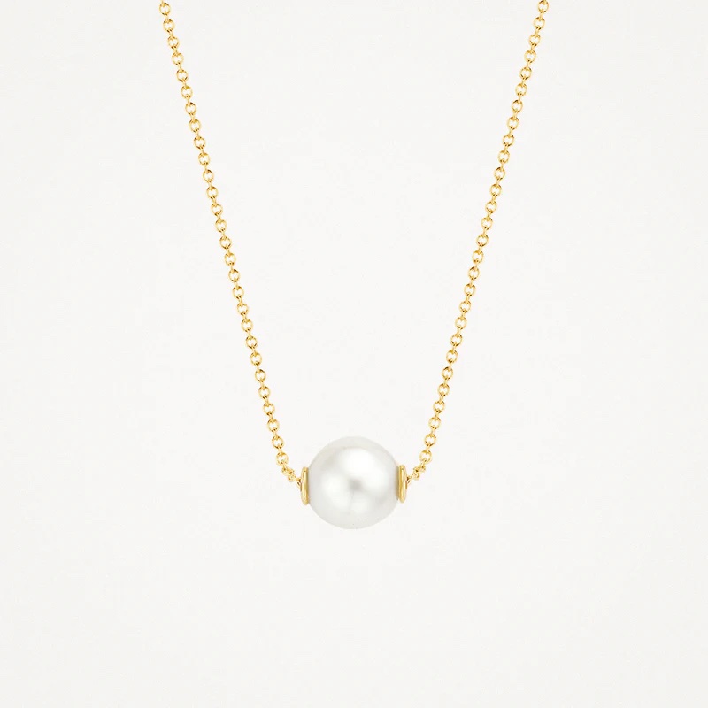 14k BLUSH Necklace Pearl Pendant