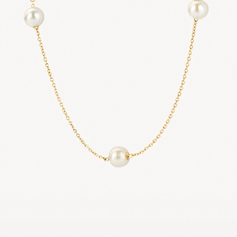 14k BLUSH Pearl Necklace - Image 3