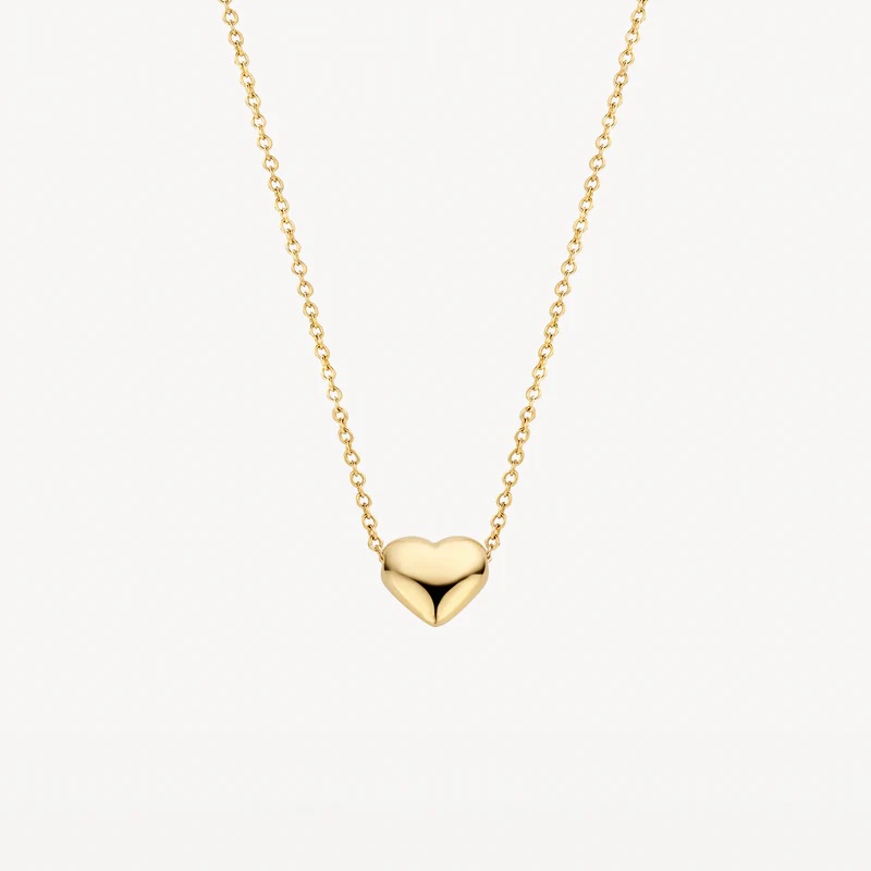 14k BLUSH Heart Necklace