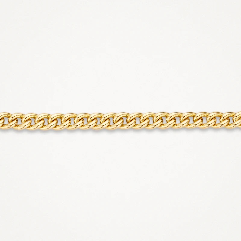 14k BLUSH Bracelet Gourmet Links - Image 2
