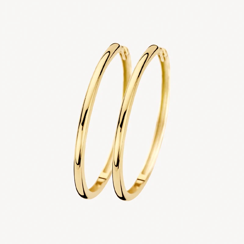 14k BLUSH Classic Hoop Earrings