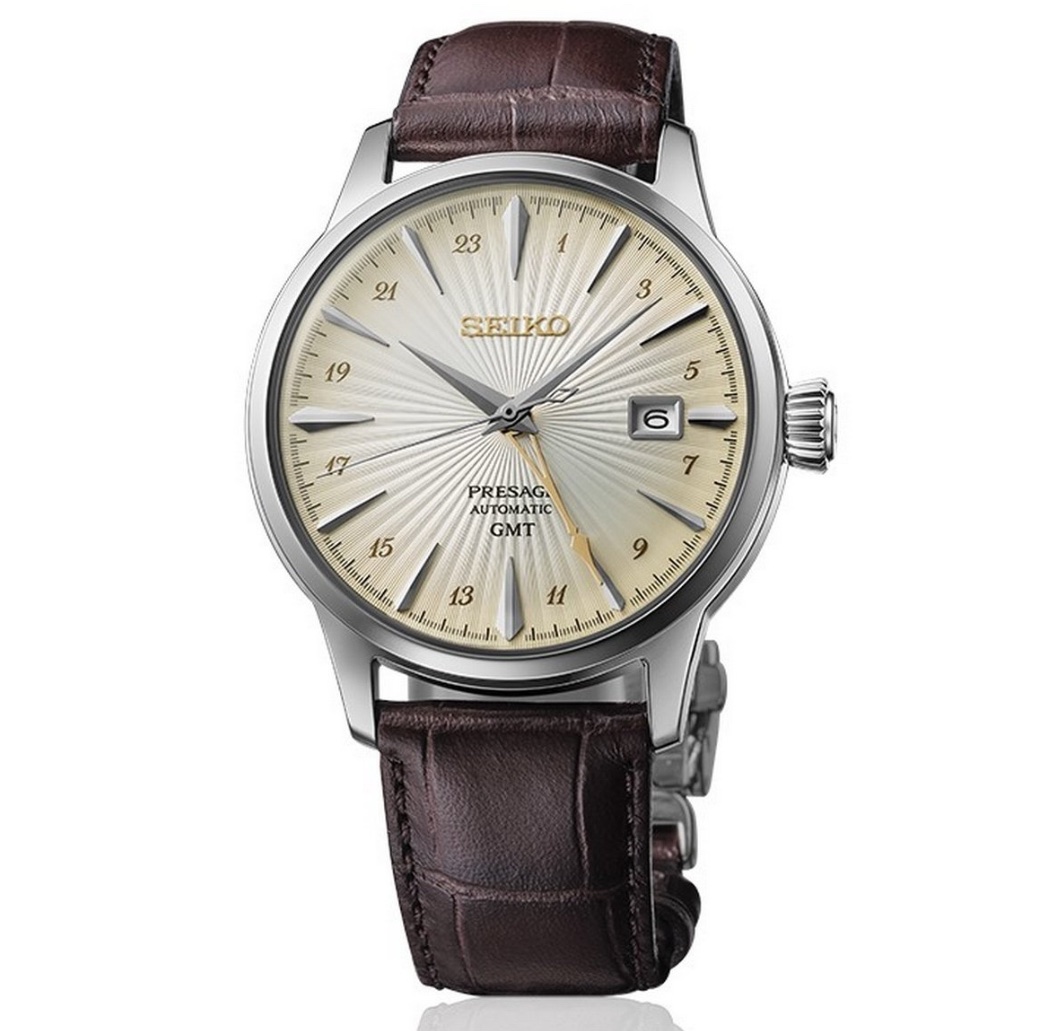 SEIKO PRESAGE Cocktail Time Acacia GMT Gradation Dial