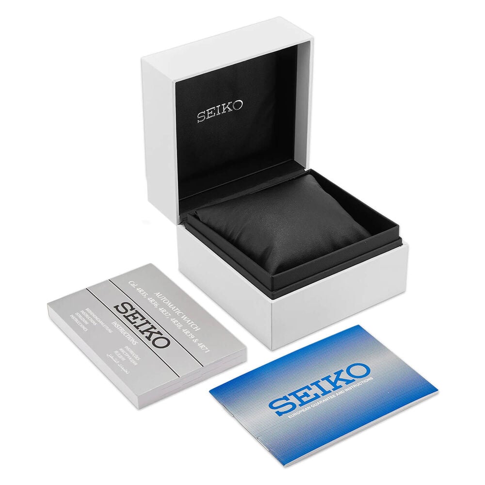 Seiko - Presage Basic Line Collection 40.5mm Blue Dial Steel Mens Watch - Image 5