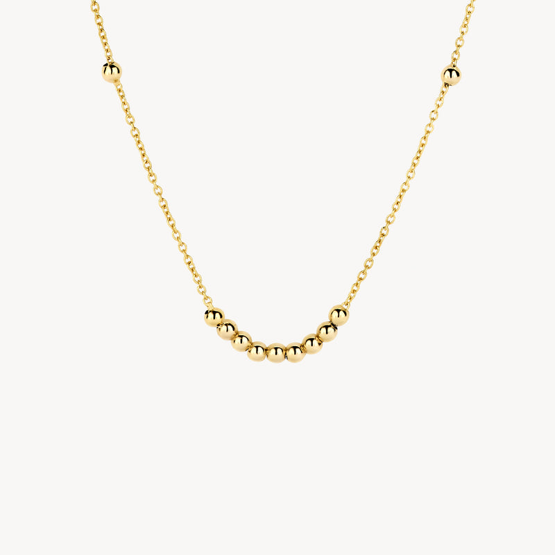 14ct BLUSH Beaded Chain Necklace